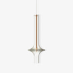 Wonder Glass Globe Suspension Lamp – Gold & Black Multi-Head