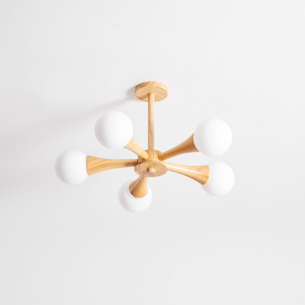 Wooden Nera Chandelier