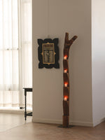 Wooden Branch Candle Tower