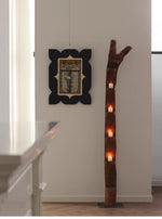 Wooden Branch Candle Tower