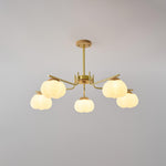 Plastic Cotton Balls Chandelier