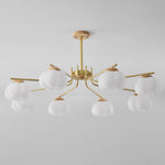 Plastic Cotton Balls Chandelier