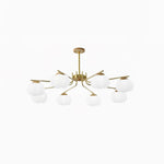 Plastic Cotton Balls Chandelier