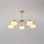 Plastic Cotton Balls Chandelier