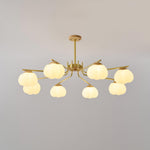 Plastic Cotton Balls Chandelier