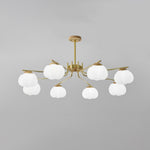 Plastic Cotton Balls Chandelier