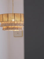 Woven Jute Pendant Lamp