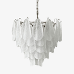 Glass Teardrop Chandelier