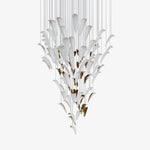 White Feather Art Deco Customize Chandelier