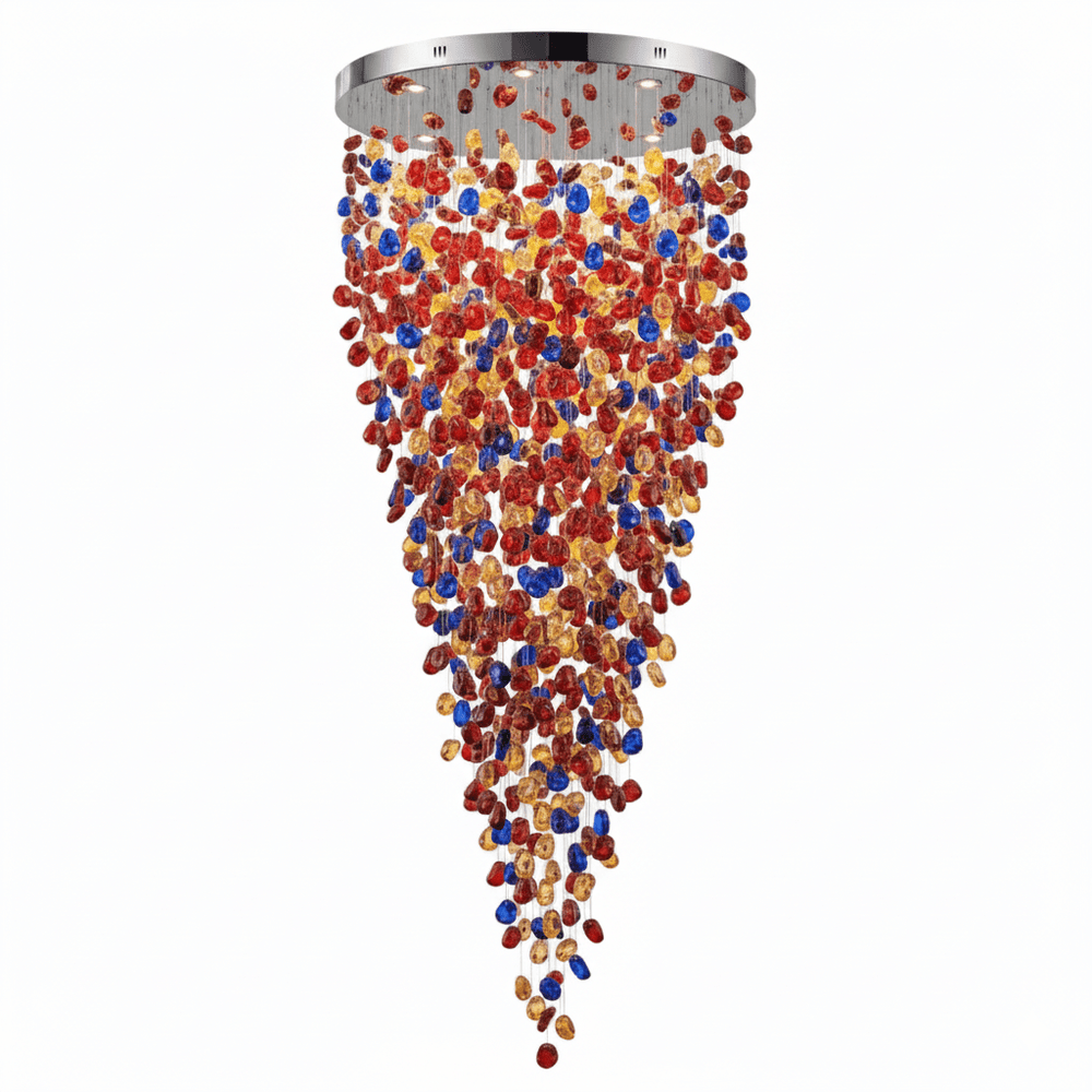 Crystal Stone Chandelier