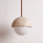 Soren Travertine Pendant Light