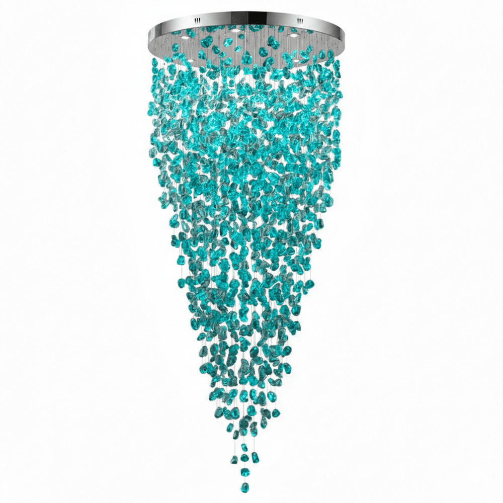 Crystal Stone Chandelier