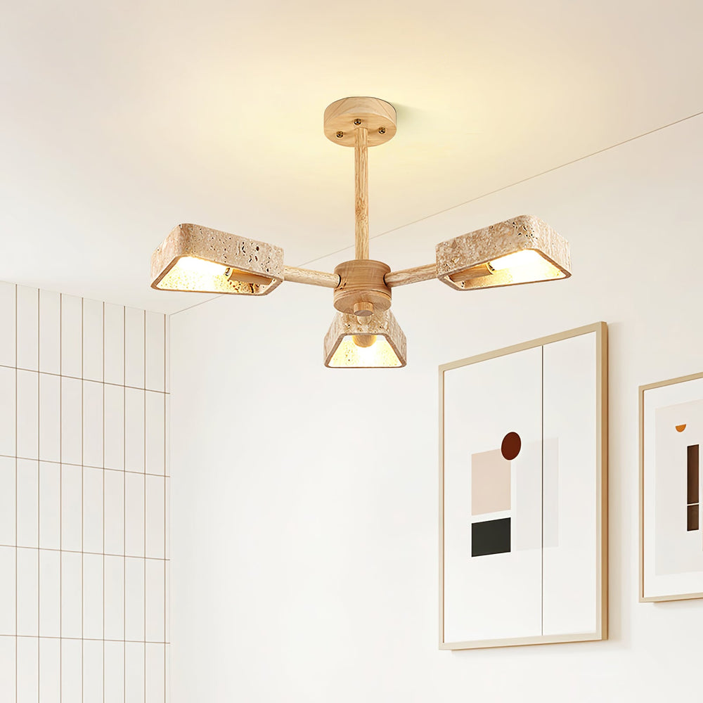 Elementa Travertone Chandelier