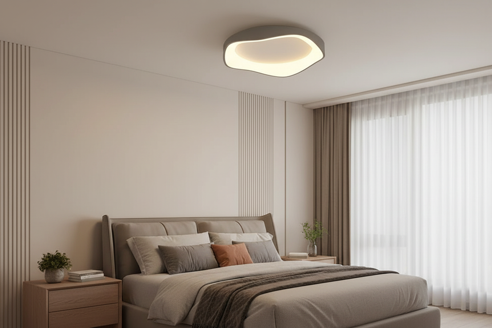 Nova Ceiling Light - Gray - Bedroom