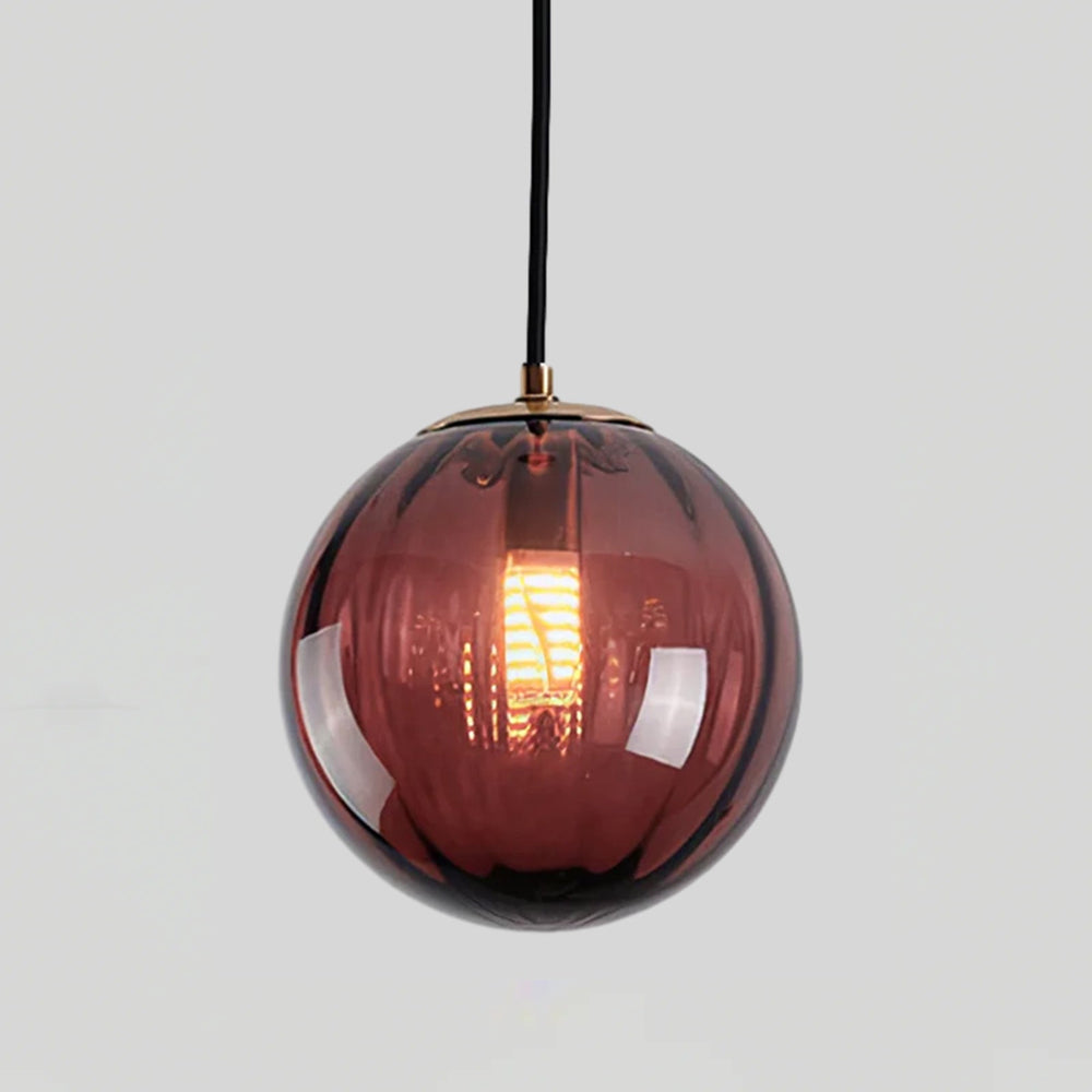 Paola Pendant Light – Mouth-Blown Glass Globe