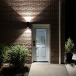 TwinBeam Architectural Wall Sconce – Modern Waterproof LED Up & Down Outdoor Light