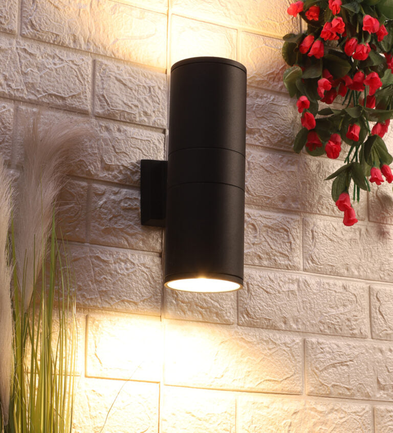 TwinBeam Architectural Wall Sconce – Modern Waterproof LED Up & Down Outdoor Light