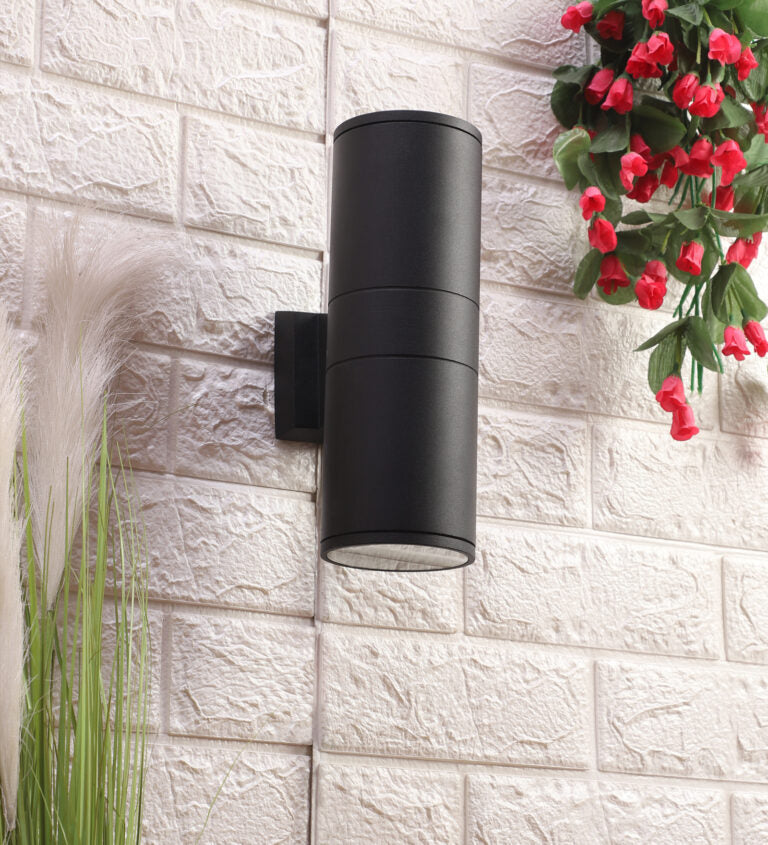 TwinBeam Architectural Wall Sconce – Modern Waterproof LED Up & Down Outdoor Light